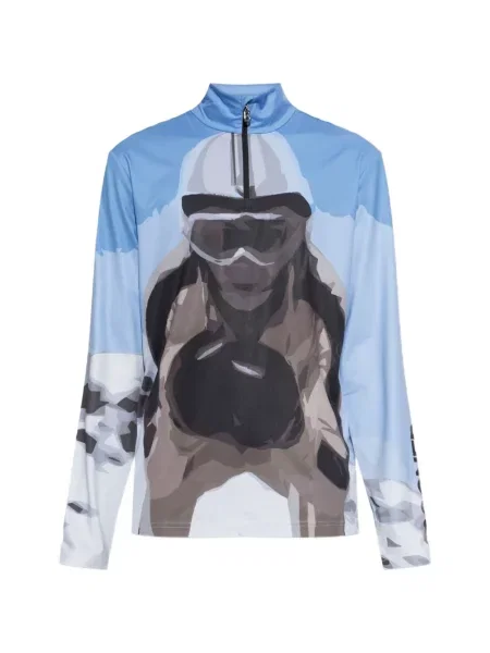 Lenjerie de corp termoactivă Bogner cu imagine albastru