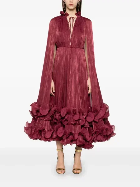 Rochie maxi Ana Radu de costum roșu