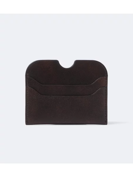 Portofel Acne Studios din piele maro