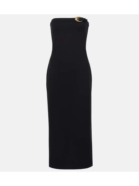 Rochie midi Staud până la genunchi de costum negru