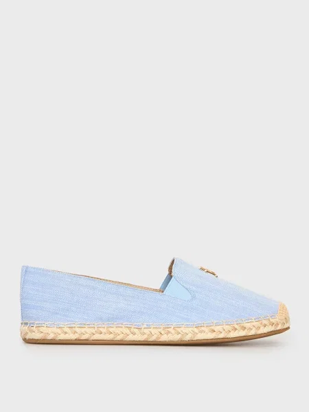Еспадрільї Tommy Hilfiger блакитні