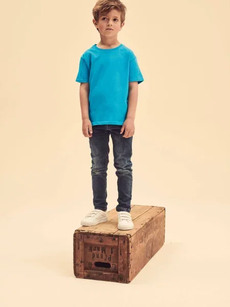 Tricou copii Fruit Of The Loom albastru