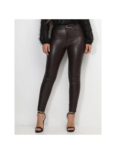Pantaloni La Modeuse maro