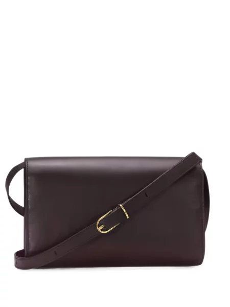 Geanta crossbody Vince din piele maro