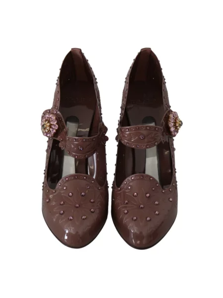 Czółenka Dolce And Gabbana brązowa