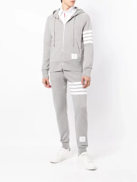 Hanorac cu glugă Thom Browne gri