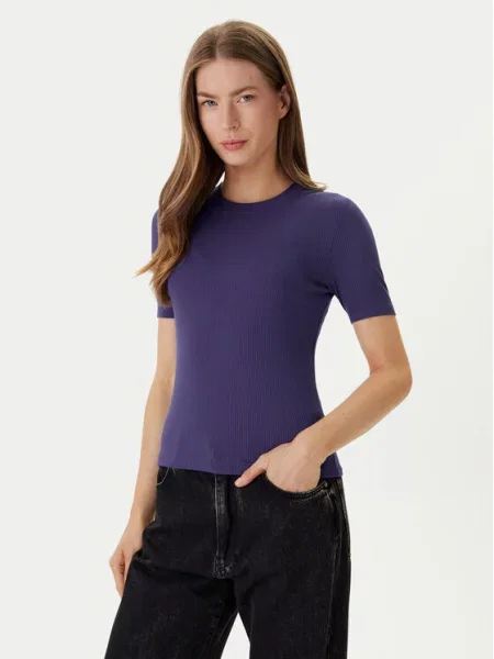 Calvin Klein T-Shirt fioletowy