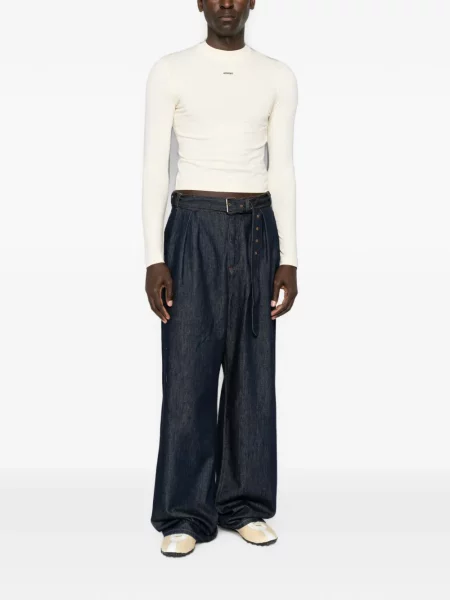 Lung tricou Jacquemus cu autograf