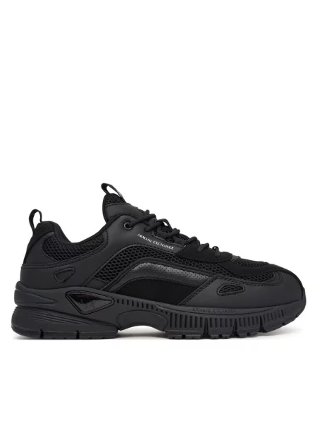 Sneakersy Armani Exchange czarne