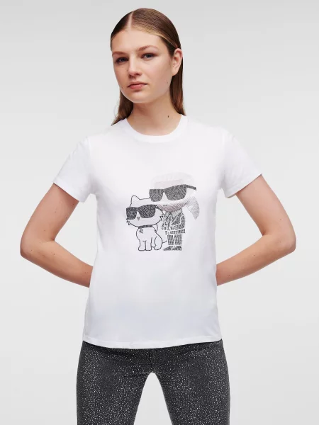 Футболка Karl Lagerfeld біла