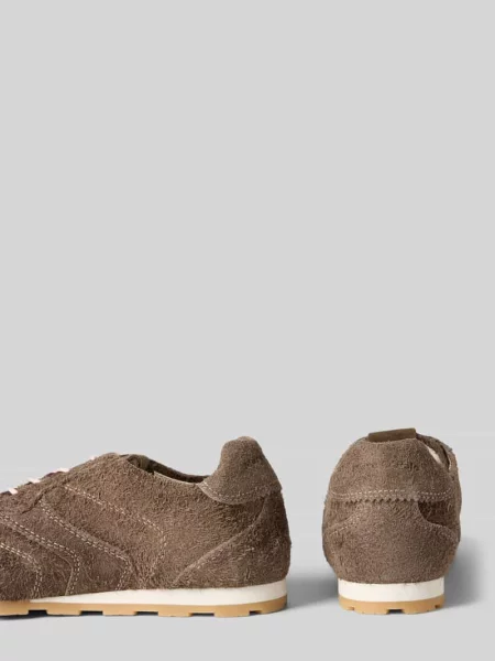 Sneakersy o strukturznej powierzchni model Fabiana 4' Marc O'polo beżowe