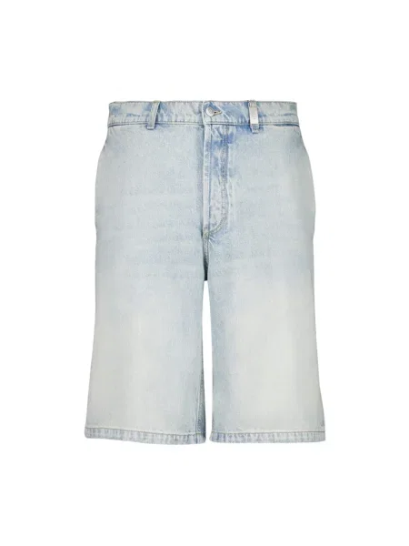 Szorty jeansowe Alexander Mcqueen niebieskie