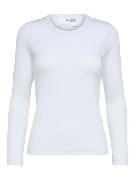 SELECTED Tricou DIANNA' alb