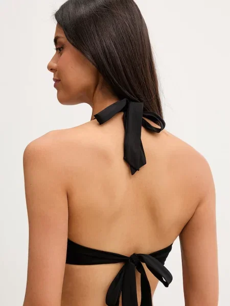 Max Mara Beachwear biustonosz kąpielowy ALOA czarny