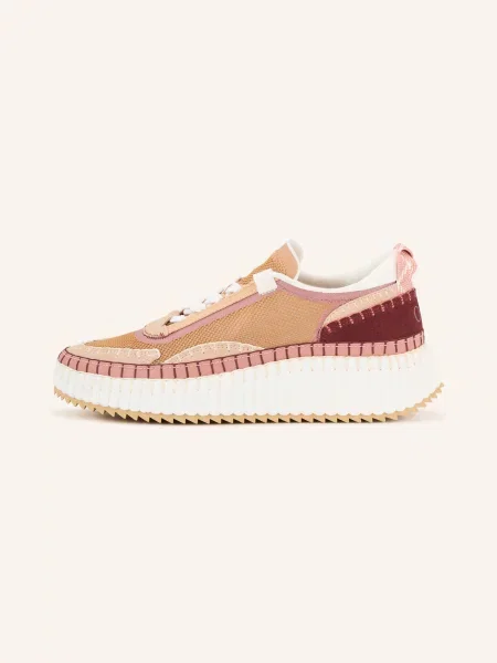 Chloé Buty Sportowe Nama braun brązowe