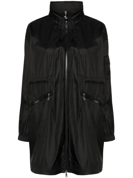 Μπουφάν παρκά Moncler μαύρο