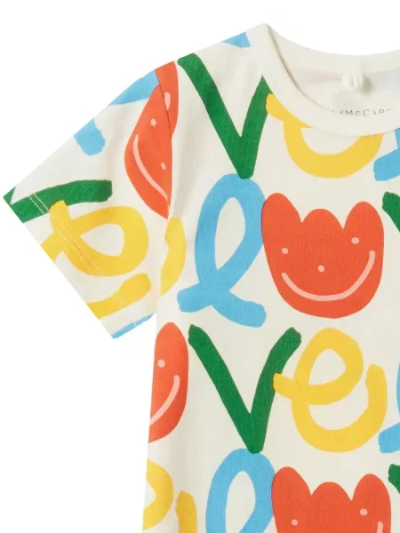 Gyerek rövid overál Stella Mccartney fehér