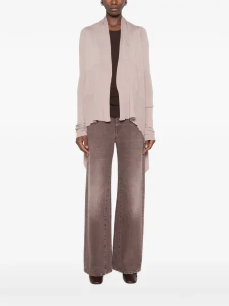 Cardigan Rick Owens asimetric drapat