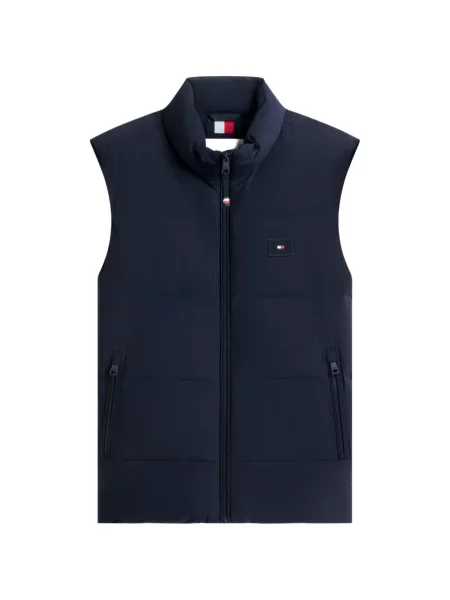 Matlasat vestă Tommy Hilfiger albastru