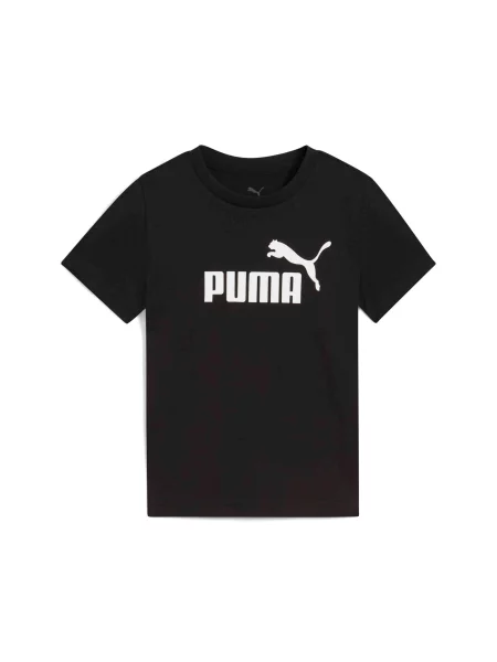 Дитяча Футболка PUMA Ess No. 1 Logo Tee комбінований верх чорний