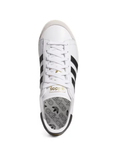Top Adidas cu dungi alb