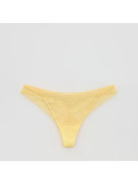 Reserved LADIES` BRIEFS světle žlutá