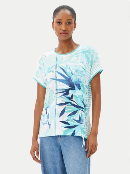 Olsen Футболка Голубий