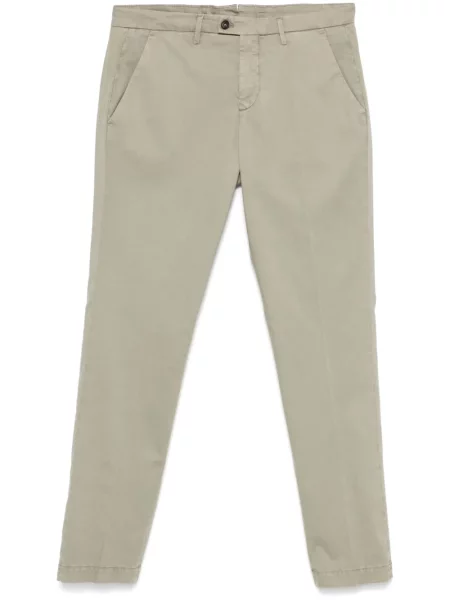 Pantaloni chino Corneliani verde