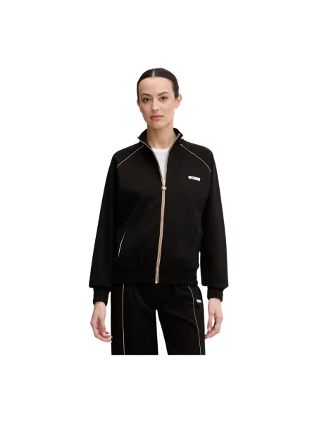 Bluza rozpinana Guess czarna