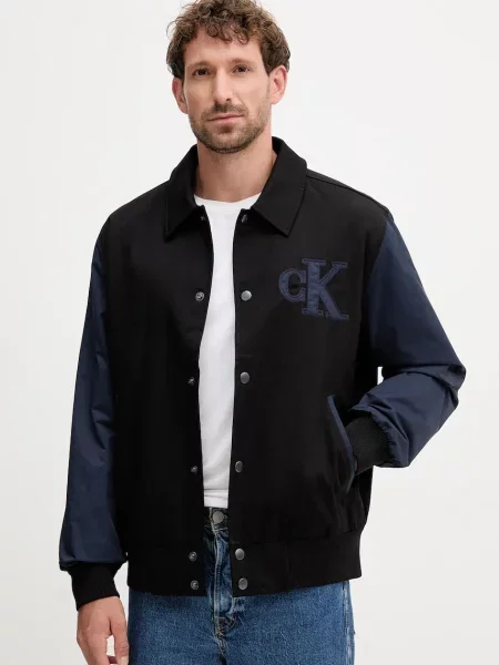 Calvin Klein Jeans geacă negru