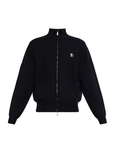 Bluza rozpinana Dsquared2 ze stójką niebieska