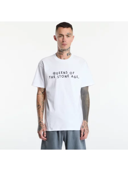 Tricou Vans Queens of the Stone Age SS Tee White S alb