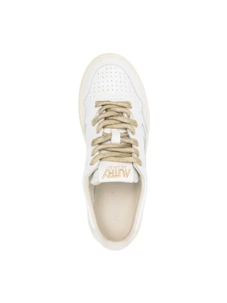 Sneakersy Autry skórzane białe