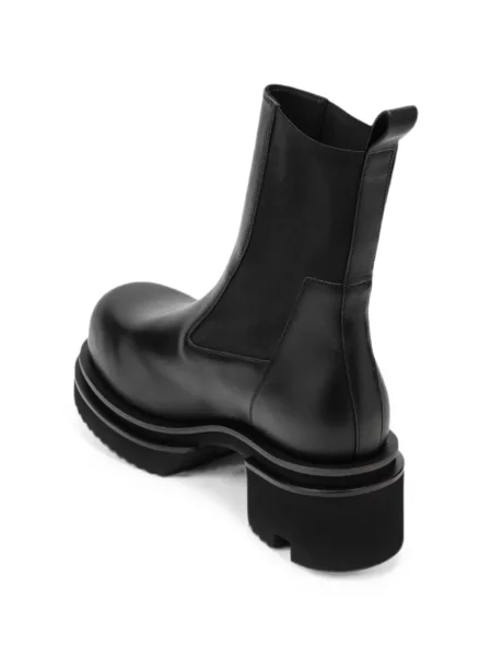Botine chelsea Rick Owens din piele negru