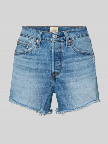 Levi's szorty jeansowe CURVE niebieskie