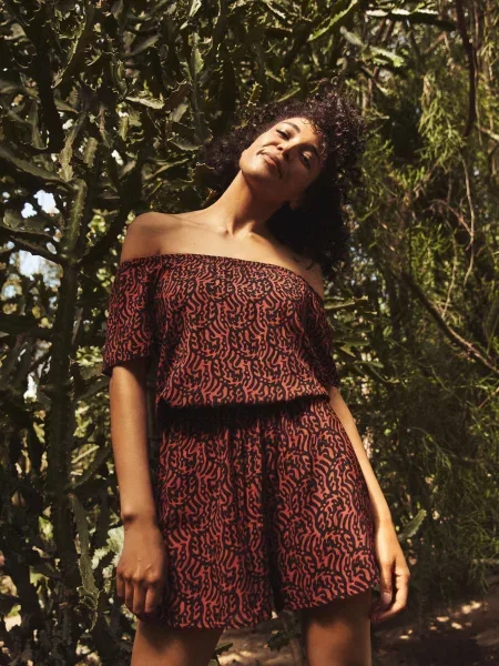 Krótki kombinezon Marisse czarny