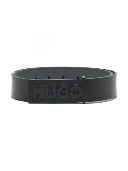 HUGO De piele curea Grenwich negru