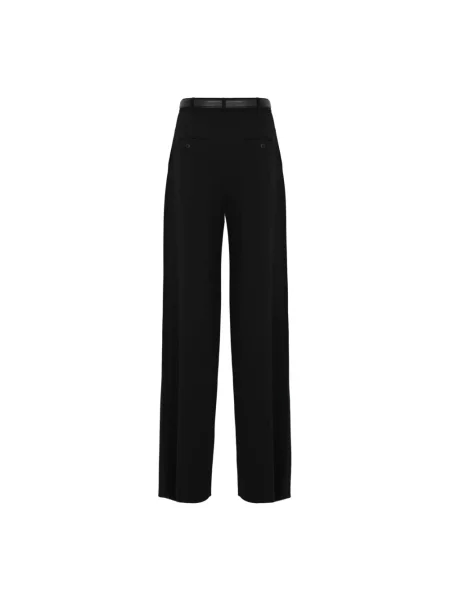 Spodnie Max Mara Studio czarne