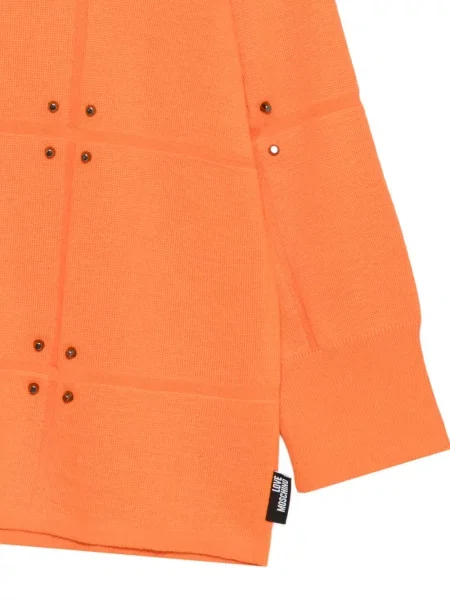 Pulover Love Moschino portocaliu