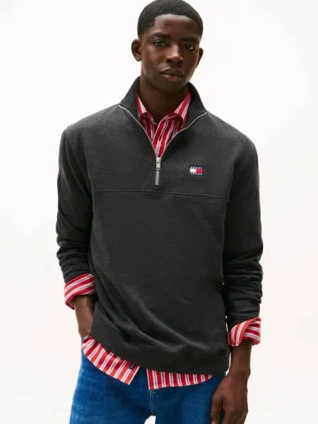 Tommy Jeans Hanorac gri