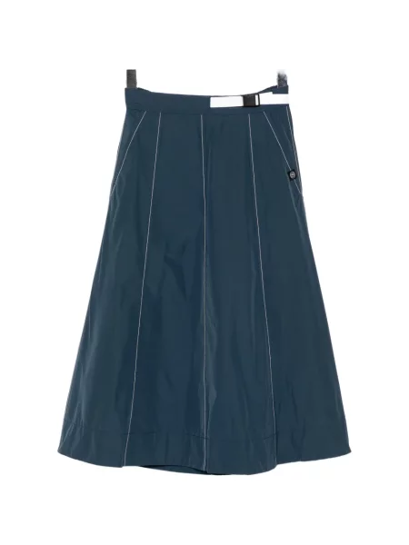 Spódnica Sport B. By Agnès B. z łatami w kształcie litery A niebieska