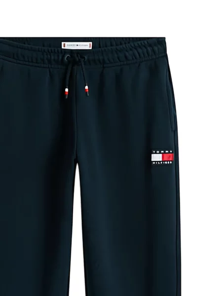 Pantaloni copii Tommy Hilfiger albastru
