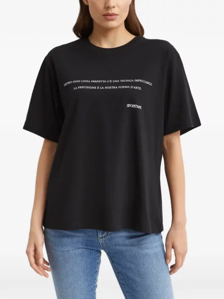 Tricou Sportmax cu imagine negru