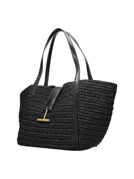 Torebka Tom Ford skórzana czarna