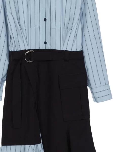Ριγέ κοστούμι φόρεμα 3.1 Phillip Lim μπλε