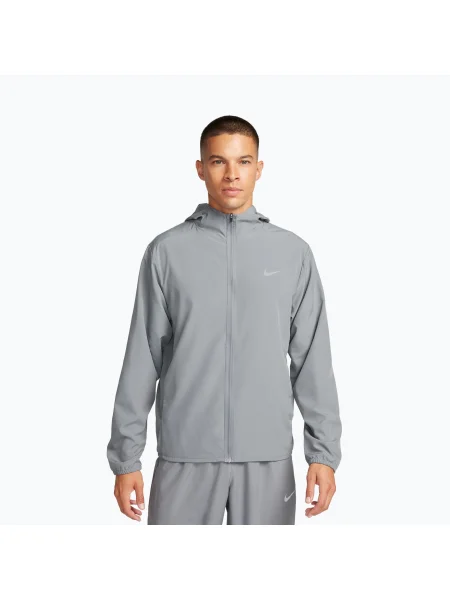 Geacă pentru bărbați Nike Form Dri-Fit smoke grey gri