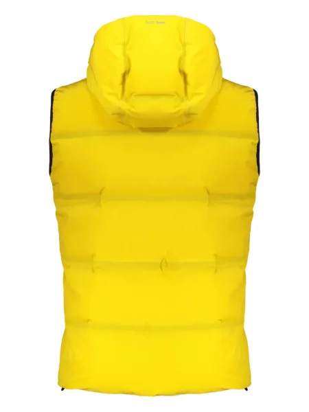 Vestă din puf Herno cu glugă galben