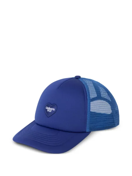 Șapcă Carhartt Wip plasă cu motiv cu inimi albastru
