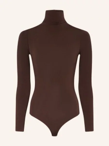 Wolford Kalhotky String Body Colorado tmavě hnědá