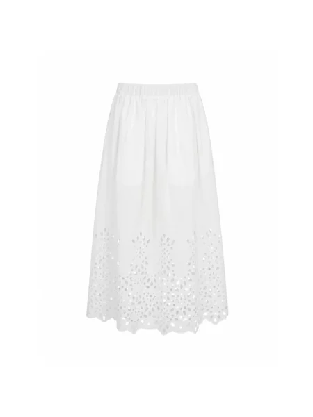 Długa sukienka maxi Moschino biała